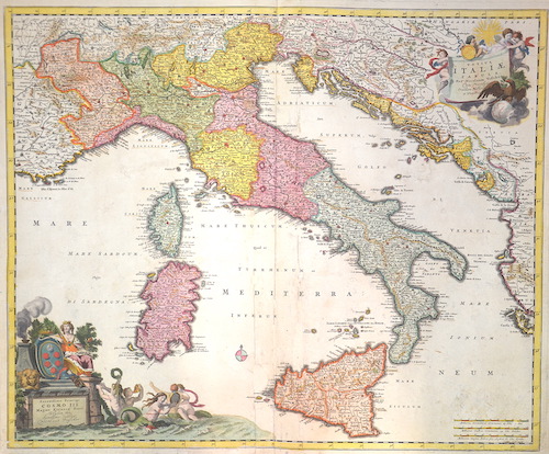 Totius Italiae Tabula.