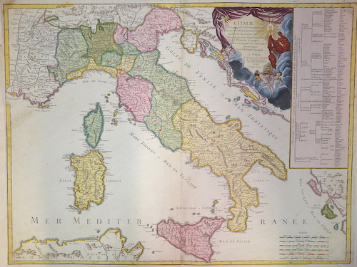 L’Italie et ses Isles circonvoisines Sicile, Sardaigne, Corse