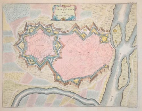 Plan of the Town and Citadel of Cazal.