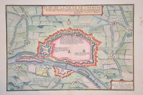 Plan de la Ville de Cremone.