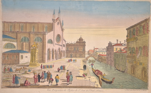 Vüe Perspective de l’Eglise de St. Jean et St. Paul a Venise.
