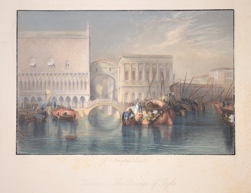 Venice – The Bridge of Sighs.