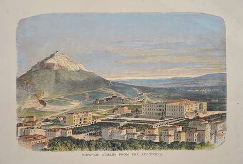 View of Athens from the Acropolis