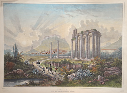 II. die Ruinen von Athen.