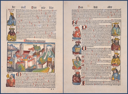 Athene oder minerna / der welt Das xxix. Blat