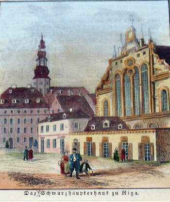 Das Schwarzhäupterhaus zu Riga