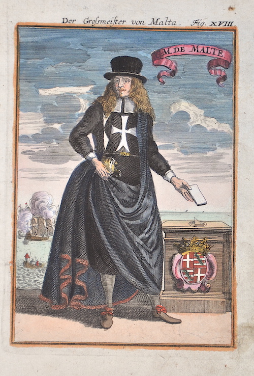 Der Grossmeister von Malta. Fig. XVIII. / GM de Malte.