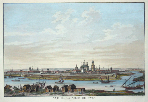 Vue de la ville de Tver