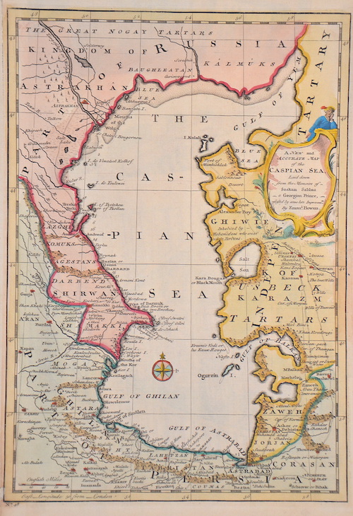 A new and accurate map of the Caspian Sea ….