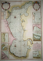Carte Marine de la mer Caspienne