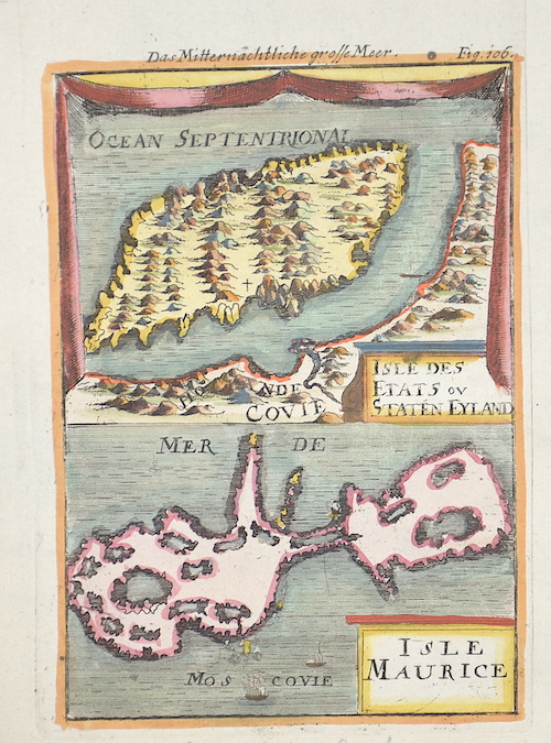 Isle des etats ou Staten Eyland/Isle Maurice/ Das mitternäüchtliche große Meer