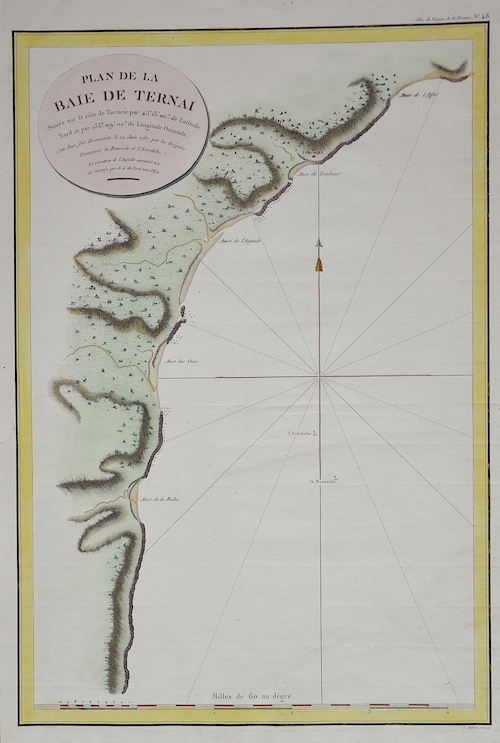 Plan de la Baie de Ternai