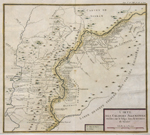 Carte des Colonies Allemandes etablies sur le Volga dans le territiore de Saratof