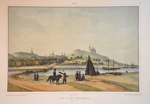 Vue du Cote Meridional. 30 Aout 1839