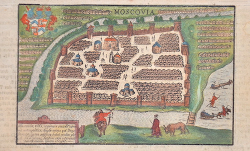 Moscovia, Urbs, regionis einsde nominis metropolitica, dupso major, qua Praga..