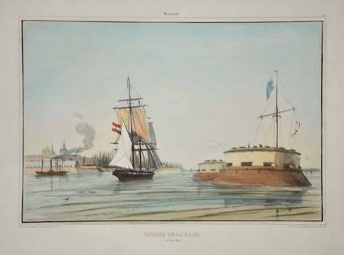 Entree de la Rade. (13 Juin 1839.)