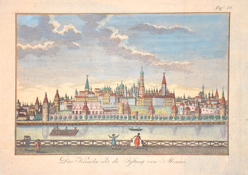 Der Kremlin oder die Festung von Moscau. Taf. 18.