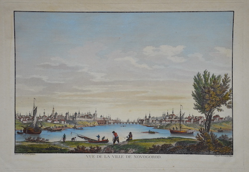 Vue de la Ville de Novogorod.