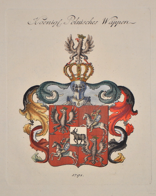 Koenigl. Polnisches Wappen 1791