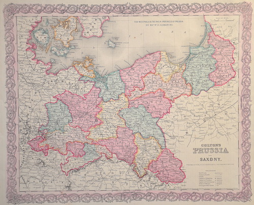 Colton’s Prussia and Saxony.