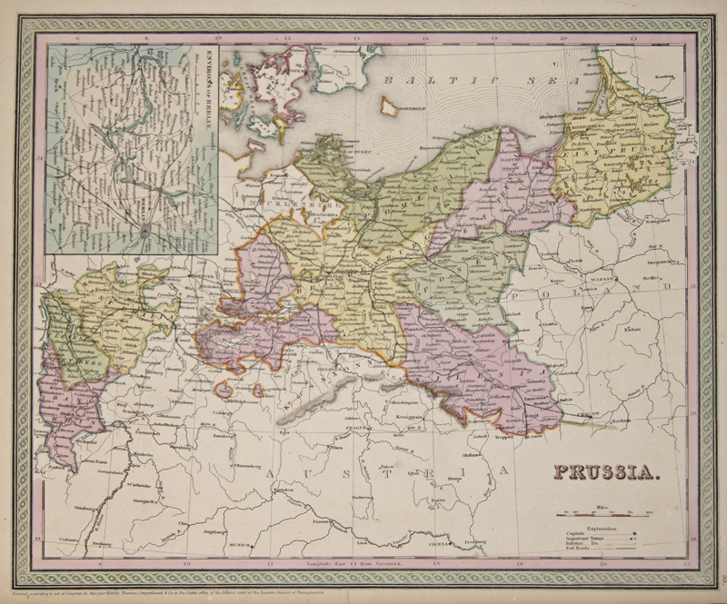 Prussia. Environs of Berlin.
