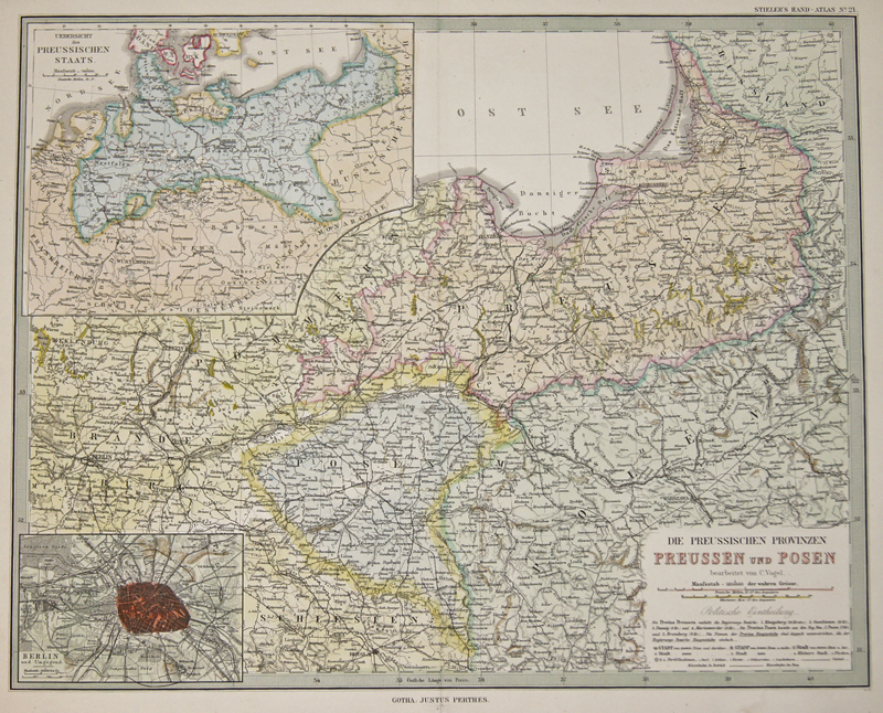 Die preussischen Provinzen Preussen und Posen bearbeitet von C. Vogel.