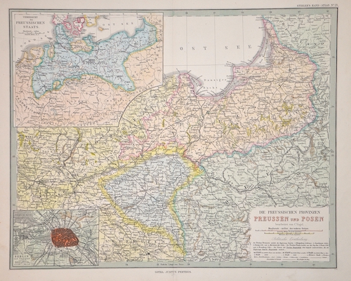 Die preussischen Provinzen Preussen und Posen bearbeitet von C. Vogel.