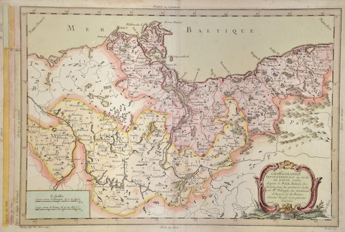 Chorographie Septentrionale du Cercle de Haute Saxe,..