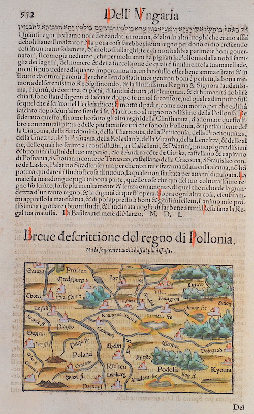 Breue descrittione del regno di Pollonia.