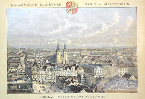 Breslau – Vue Prise de la Tour Sainte-Elisabeth