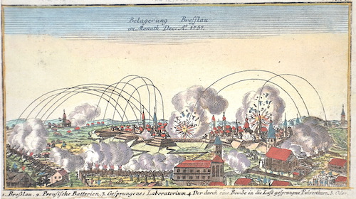 Belagerung Bresslau im Monath Dec. Anno 1757.