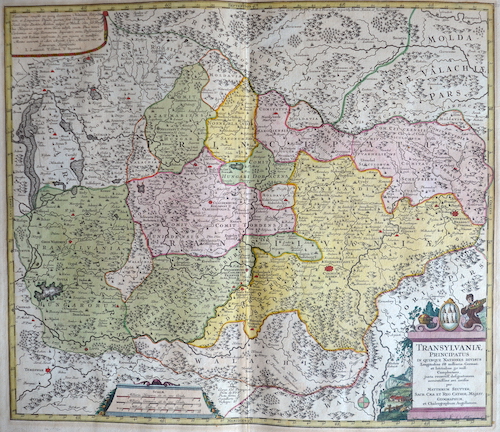 Transylvaniae principatus in quinque nationes divisus ….