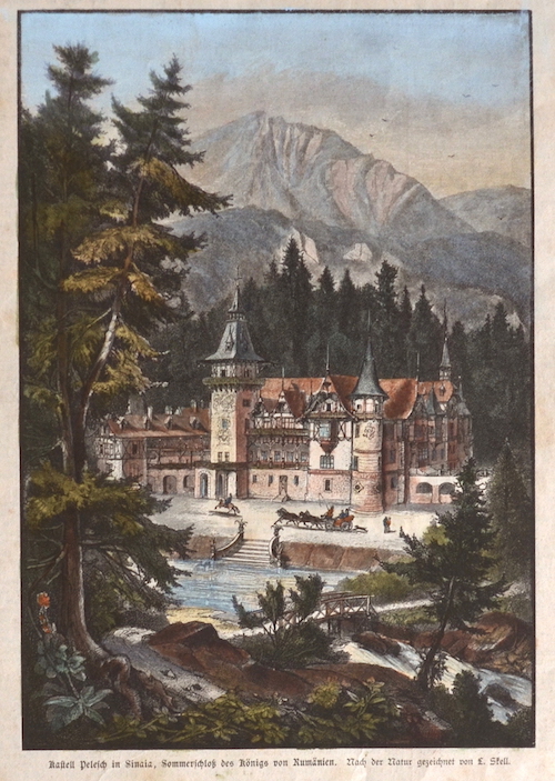 Kastell Pelesch in Sinaia, Sommerschloß des Königs von Rumänien.