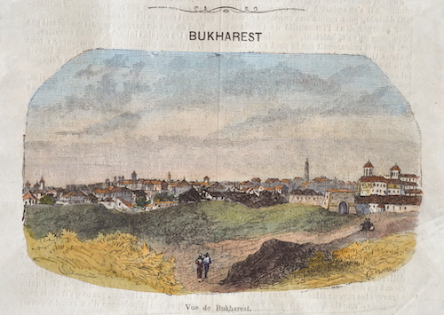 Vue de Bukharest.
