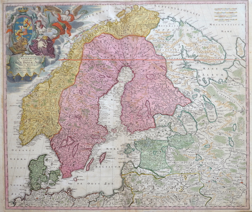 Scandinavia complectens Sueciae, Daniae & Norvegiae regna