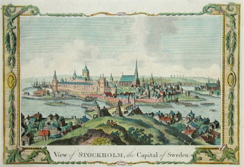 View of Stockholm, the Capital of Sweden