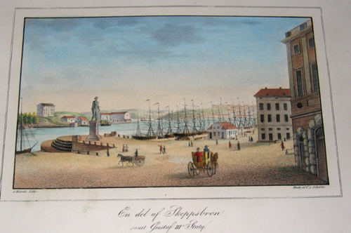 En del af Skeppsborn samt Gustav III stati