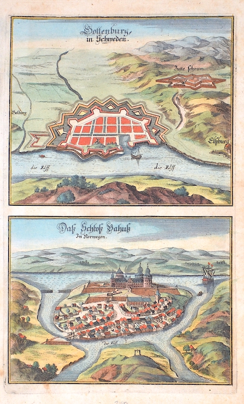 Gottenburg in Schweden/ Das Schloß Bahuk in Norwegen