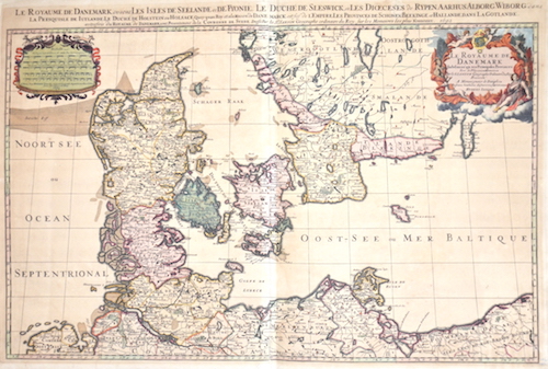 Le Royaume de Danemark Subdivisé en ses Principales Provinces…