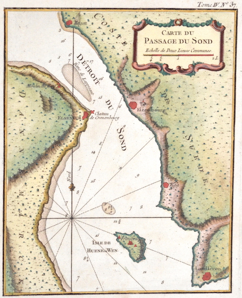 Carte du Passage du Sond