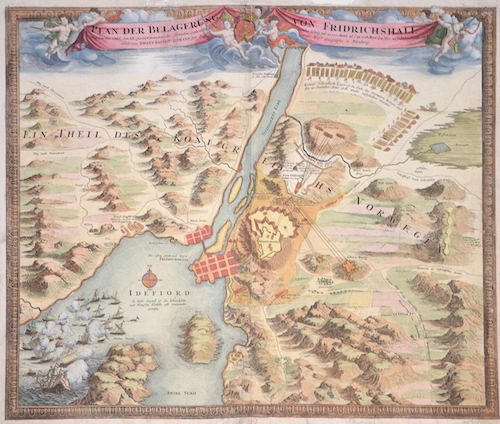 Plan der Belagerung von Friedrichshall