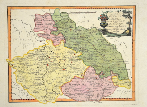 Das Königreich Böheim mit dem Herzugthume Schlesien den Markgrafschaften Maehren und Lausitz und der Grafschaft Glatz