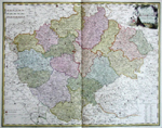 Karte von dem Königreiche Böheim