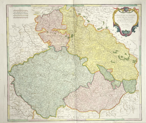 Le Royaume de Boheme, le duche de Silesie, et les Marquisats de Moravie et Lusace