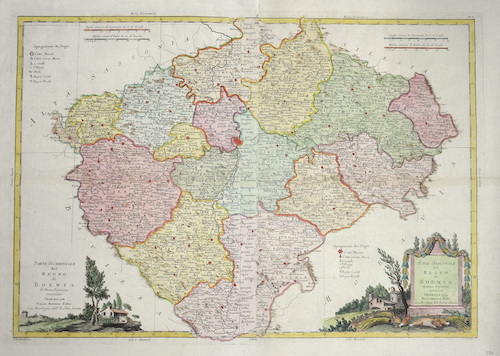 Parte Occidentale del Regno die Boemia / Parte Orientale del Regno die Boemia