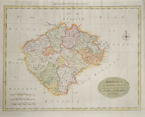 Bohemia, accurately drawn from the most approved Modern Maps and Charts