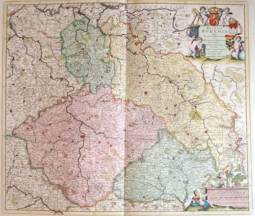 Regnum Bohemia. Eique Annexae Provinciae ut Ducatus Silesia Marchionatus Moravia et Lusatia