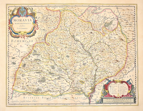 Moravia Marchionatus Auctore I. A. Comenio.