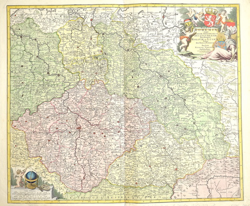 Regnum Bohemiae eique Annexae Provinciae ut Ducatus Silesiae Marchionatus Moraviae et Lusatiae Vulgo Die Erb-Länderen.
