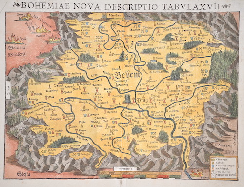 Bohemiae nova descriptio tabula